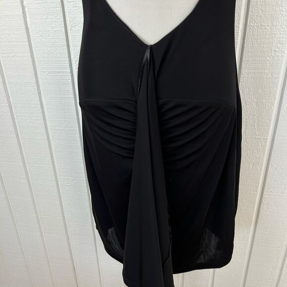 Moda Intl Women Sleeveless Y2k Dress Black Cocktail Party Backless Size Medium - Picture 7 of 8